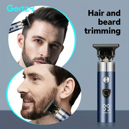 5-in-1 Men's Electric Beauty Kit - USB Charging Hair Trimmer, Eyebrow, Nose and Ear Trimmer, Shaver and Hair Trimmer, Hair Clipper, Beard Trimmer, Father's Day Gift