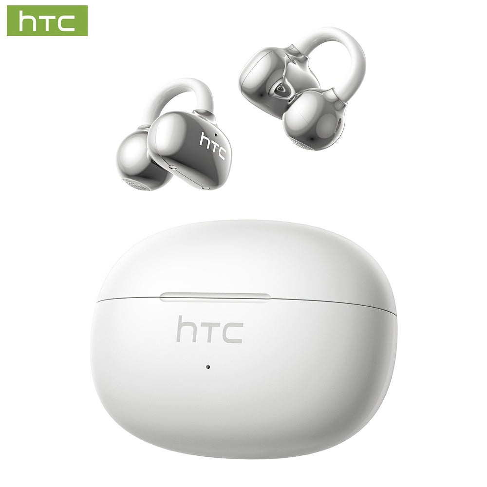 HTC NE55 real-time translation head-mounted OWS open wireless headset, supports the latest BT V6.0, noise reduction, clear calls, HIFI high-quality sound quality, built-in microphone, language translation, ergonomic design, d
