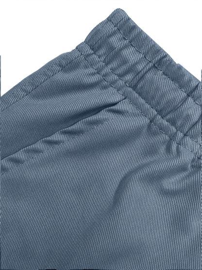 3pcs Men'S Heavy-Duty Work Shorts - Non-Stretch Fabric Cargo Pants with Multiple Utility Pockets, Drawstring Waist - Available in Navy/Gray/ - Ideal for Construction, Outdoor, Everyday Casual Wear - Plus Size Friendly, Outdoo
