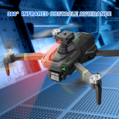 GD95 Quadcopter Drone, Foldable Drone, Drone with 480P Camera, with Gesture Selfie/altitude Hold/one-button Start/with Optical Flow Hovering Function, A Gift for Lovers/family/friends