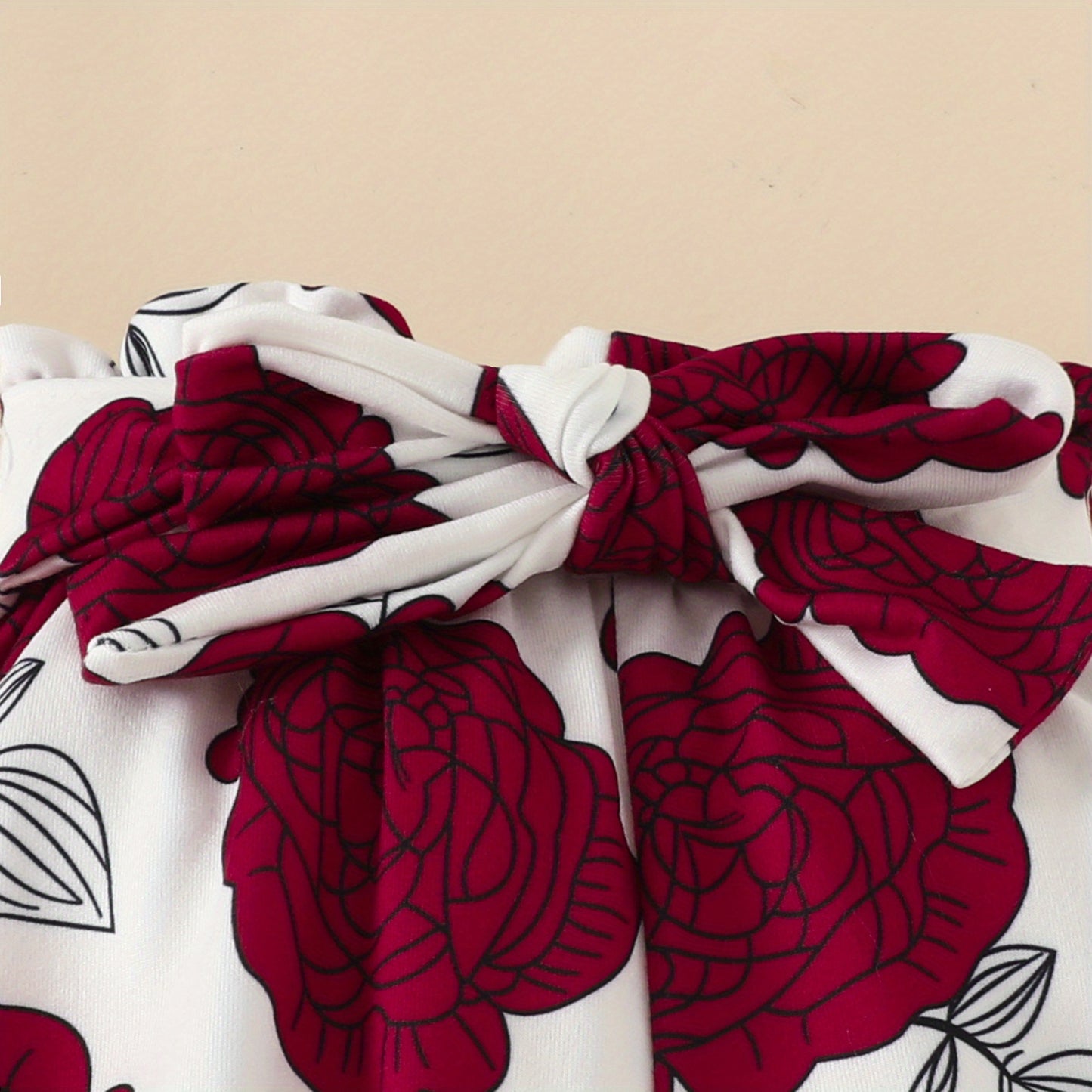 3pcs Short Sleeve &amp; Shorts Set for Newborns - "I'm Daddy's Girl" Letter Print Pants and Headband, Mommy's World Alphabet Kids' Outfit, Perfect for Outdoor