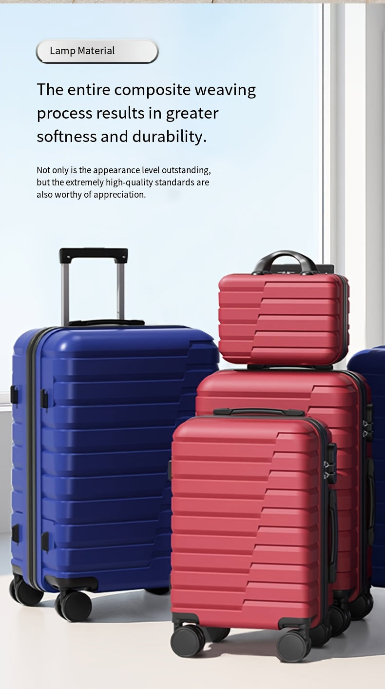 3pcs Set 20inch Travel Suitcase +Travel Bags+Toilet bag New Model Luggage Bag Durable and Suitcases Carry on Luggage, Luggage for Travel, Luggage Set, Luggage for Women, Luggage Set for Women, Expandable Carrier Set, Travel S