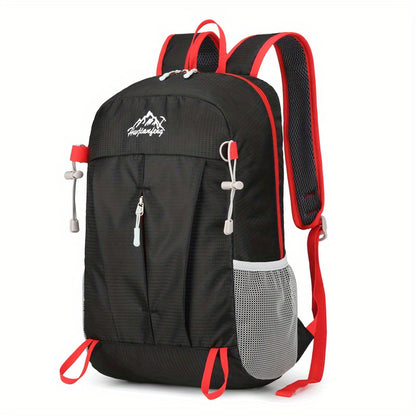 Portable Outdoor Sports Backpack, Ultralight Large Capacity Folding Backpack, Suitable For Mountaineering Hiking Cycling Travel Business Trip Commuting Fitness, Water-resistant Wear-resistant Backpack Christmas, Halloween and