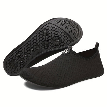 Calçado de praia, ideal para caminhadas, com sola plana antiderrapante, adequado para natação, surf, passeios de barco e pesca - perfeito para atividades na praia e em riachos, bem como aventuras ao ar livre.