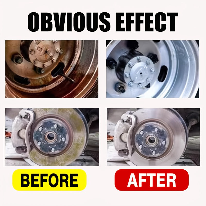 FARIENNE Multi-Functional Rust Removal Lubricant - Fast-Acting, No Residue, Spray Formula for Brake Discs, Exhaust Pipes, Stainless Steel Kitchenware, Ceramic Tiles, Metal Polishing | Multi-Purpose Lubricant | Effective Rust