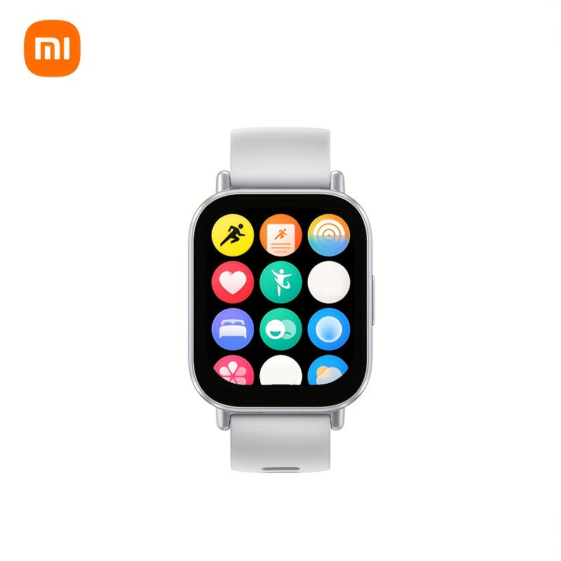 Redmi Watch 5 - 5.08cm LCD Display, Wireless 5.3, 470mAh Long Battery Life, Camera Control, Alexa Voice Assistant, USB Charging, Black TPU Band, Sleek Smartwatch | High-Resolution Screen, Smartwatch For Android, Smartwatch Fo