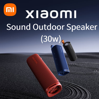 Xiaomi Sound Outdoor Speaker - 30W Output, Up to 12-hour Playtime And 100 Speakers Pair, Support Stereo Combo, Wireless 5.4, Hands-free Calling