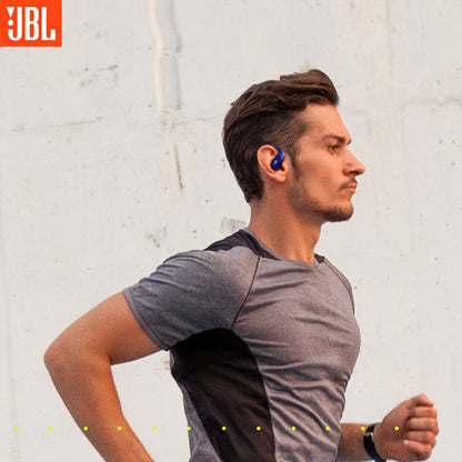 For JBL ZONE True Wireless Open-Ear Sports Headphones, Neckband Wireless Earbuds for Swimming, Cycling, Running, Long Battery Life, High-Quality Sound, Clear Call and Music Output, USB-C Charging, Rechargeable Battery, Black