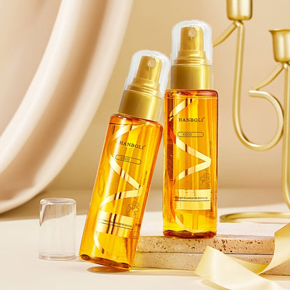 Luxurious Hair Fragrance Spray - Instantly Softens and Nourishes, Calms Frizz, Prevents Static, Long-Lasting Scent, No-Wash Beauty Solution - 100ml