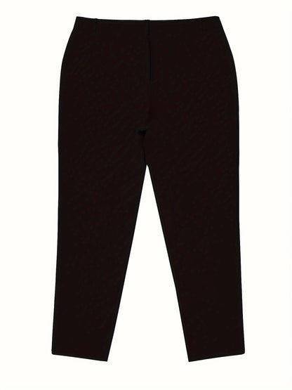 Classic Design Dress Pants, Men's Formal Solid Color Slightly Stretch Elegant Dress Pants For Spring Summer Business Banquet Dinner, Old Money Style