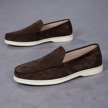 Sapatos Masculinos Slip-On – Estilo Casual e Formal com Palmilha Confortável