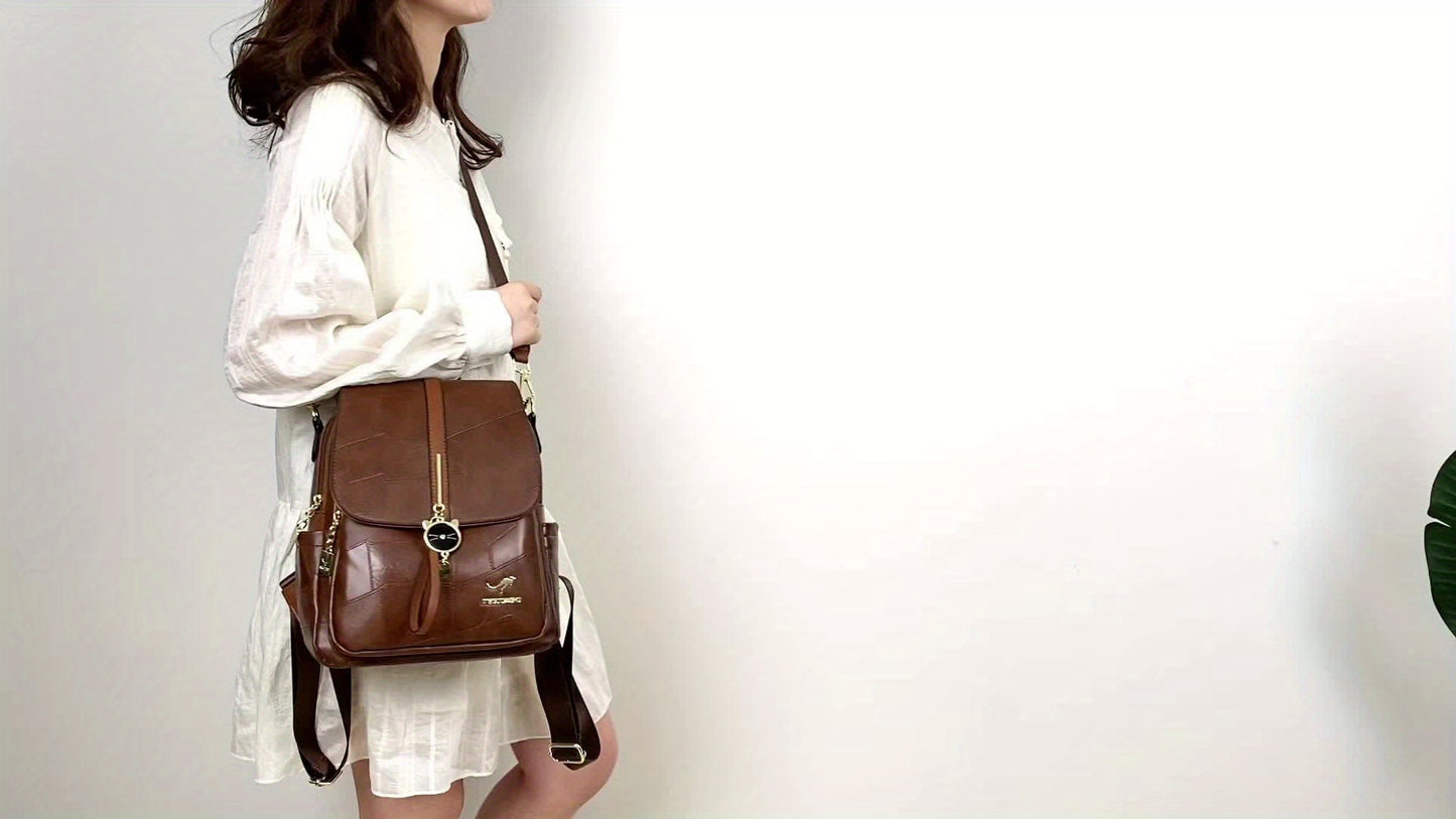 A Versatile Travel Bag That Is a Lightweight Backpack, a Multifunctional Casual Shoulder Bag, And a Stylish Soft-Sided Backpack for Moms And Women.