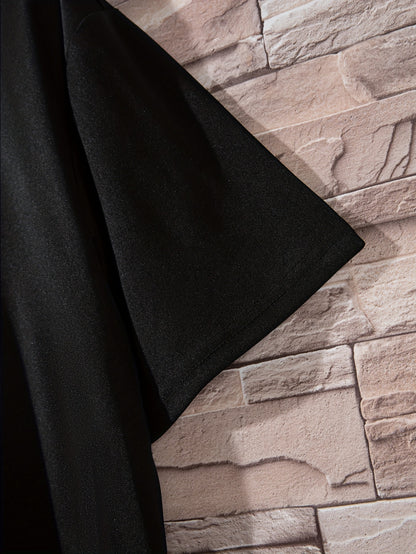 4 Pcs Of Men's Simple Style Casual Solid Color Tees, Comfy Short Sleeve Crew Neck T-shirt Home Pajamas Top Men's Summer Outdoor Clothing