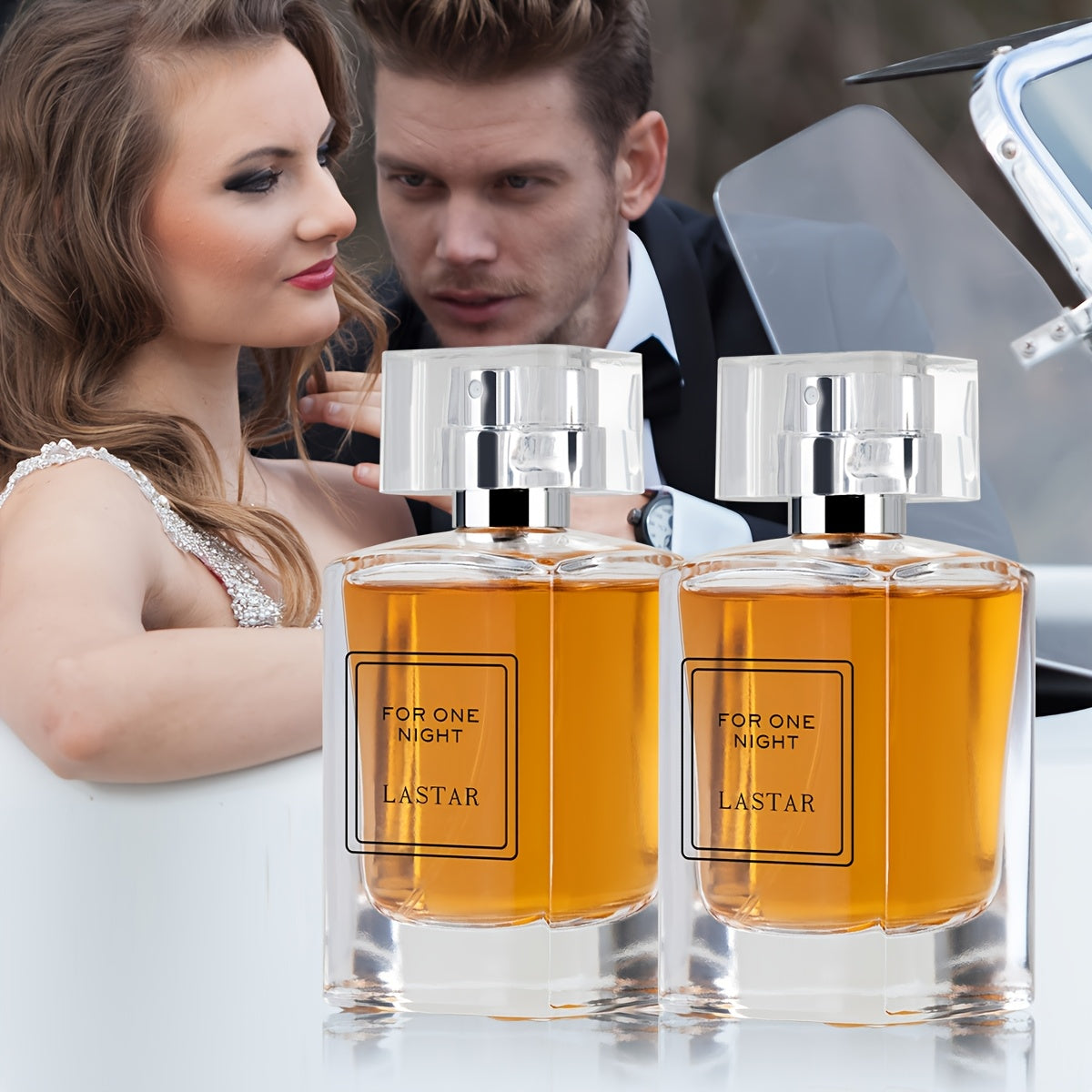 LASTAR Pheromone Long Lasting Perfumes, 100ml/3.38fl.oz Travel Size Fragrances, Eau De Parfum for Women And Men, Cream, Vanilla, Patchouli, Orange Blossom, Suitable for Father's Day, Mother's Day, Thanksgiving, Christmas, Hol