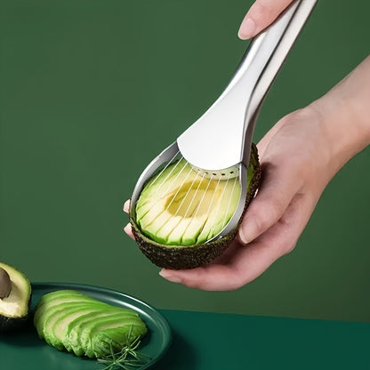 Avocado Slicer and Pitter - Multifunctional Avocado Cutter, Core Separator, Mincer, and Peeler for Home Kitchen Accessories