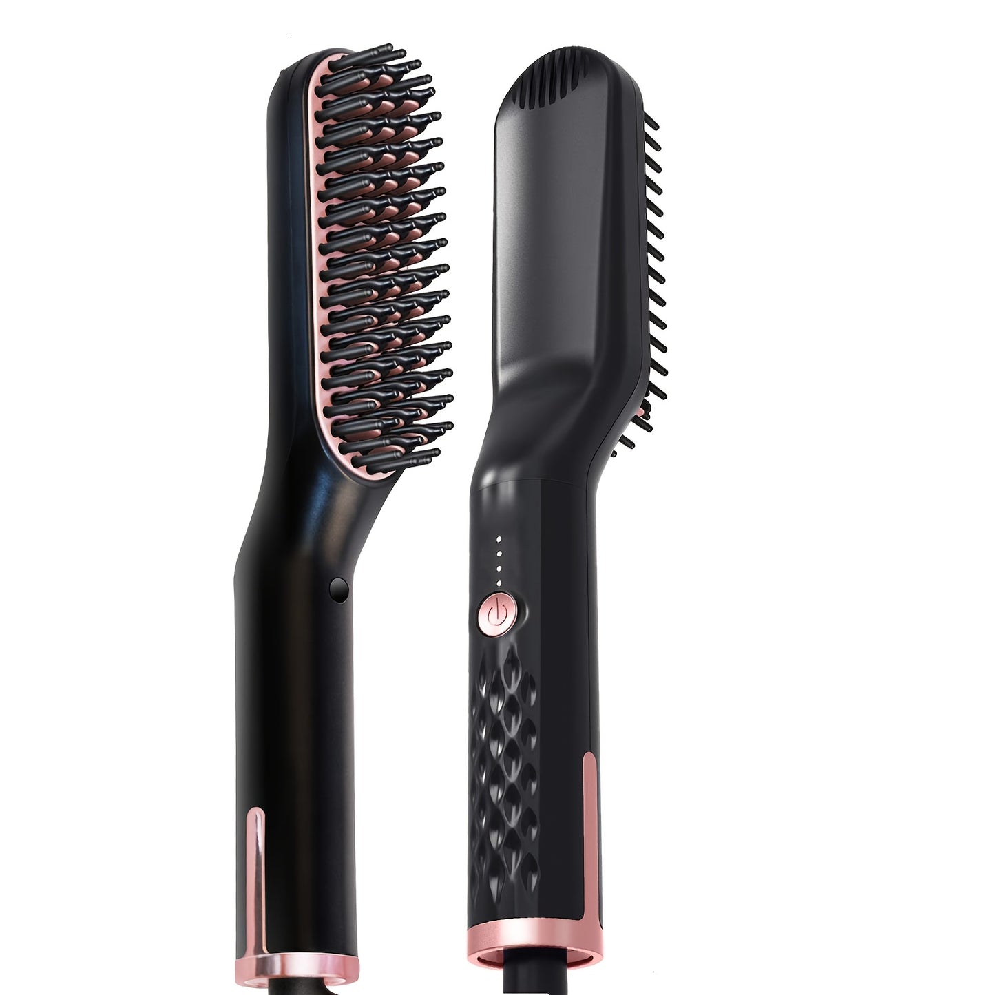 UKLISS Electric Hair Straightener with Fast Technology - 3-in-1 Hair Straightener Brush, 220V Plug & Compact Design for Men & Women, Long & Short Hair, Professional Salon & Home Use, Hair Straightener For Women, Hair Straight