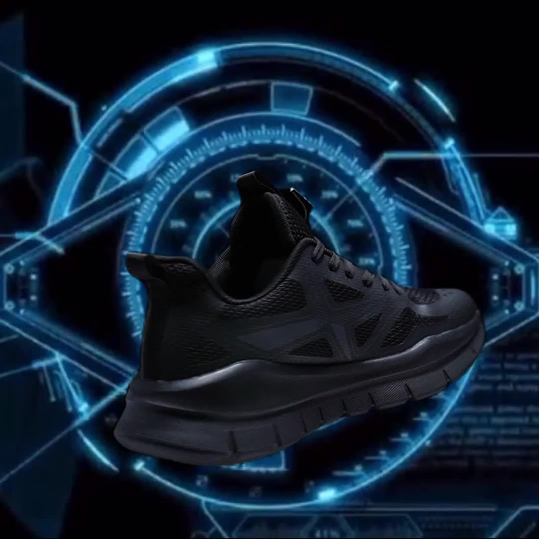 Men's Fashionable Casual All-Match Sports Shoes, Comfortable Trendy Running Sneakers with Cross Training Features, Outdoor Trail Running Shoes, Lace-Up Low-Top Design, Fabric Upper and Lining, MD Sole