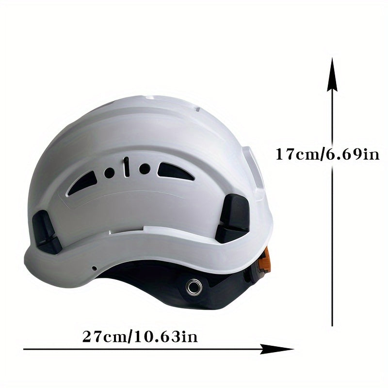 Capacete de segurança industrial, capacete de segurança para estaleiro, capacete retardante de chamas com almofada tampão em EPS, equipamento de proteção para a cabeça.