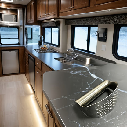 Heavy-Duty Manual Garlic Press & Crusher - 304 Stainless Steel Garlic Grinder with Lever, Adjustable Thickness, Easy-Clean Mincer for Kitchen & Restaurant Use - Garlic Peeler, Crusher (No /Squeeze)