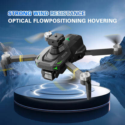 GD95 Quadcopter Drone, Foldable Drone, Drone with 480P Camera, with Gesture Selfie/altitude Hold/one-button Start/with Optical Flow Hovering Function, A Gift for Lovers/family/friends