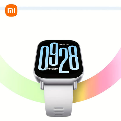 Redmi Watch 5 - 5.08cm LCD Display, Wireless 5.3, 470mAh Long Battery Life, Camera Control, Alexa Voice Assistant, USB Charging, Black TPU Band, Sleek Smartwatch | High-Resolution Screen, Smartwatch For Android, Smartwatch Fo