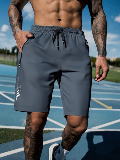 2025 Summer New Men'S Outdoor Sports Five-Finger Shorts for Running, Training, And Casual Beach Use