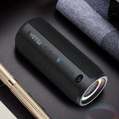 ZEALOT S51 Pro 40W Wireless Speakers - 16Hrs Playtime, Dual Pairing, Booming Bass, Waterproof IPX5, Portable with Handle, USB-C Charging, 7.2 Surround Sound, 40W Power, for Home, Car, Camping, Travel - Ideal Christmas Gift