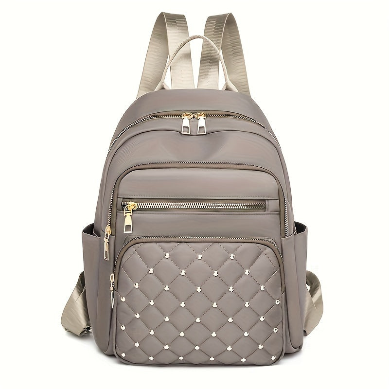 Casual Style Large Capacity Backpack with Adjustable Strap - Lightweight, Durable, Multi-Pocket Design, Zipper Closure, Polyester Lining, Perfect for Commute & Travel, Commute Backpack|Casual Style Backpack|Durable Backpack