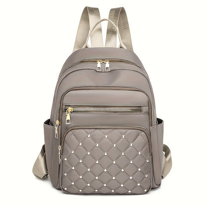 Casual Style Large Capacity Backpack with Adjustable Strap - Lightweight, Durable, Multi-Pocket Design, Zipper Closure, Polyester Lining, Perfect for Commute & Travel, Commute Backpack|Casual Style Backpack|Durable Backpack