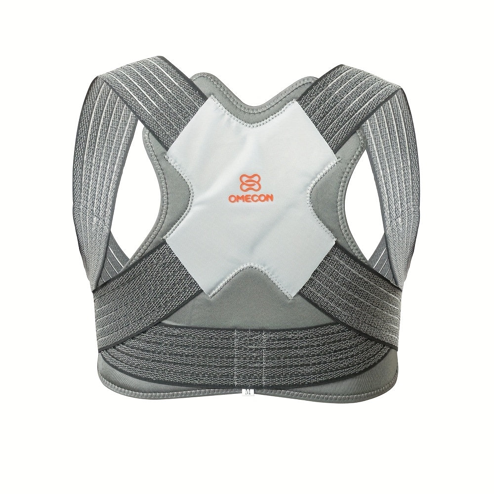 Posture corrector, unisex adjustable posture trainer with breathable mesh, lightweight and comfortable, suitable for gym and daily use, fitness accessory