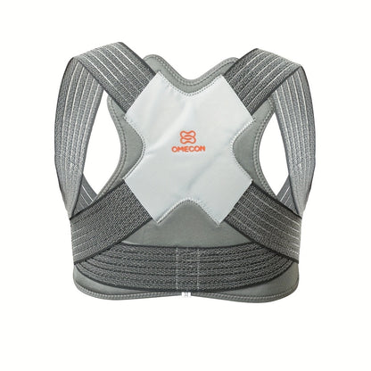 Posture corrector, unisex adjustable posture trainer with breathable mesh, lightweight and comfortable, suitable for gym and daily use, fitness accessory
