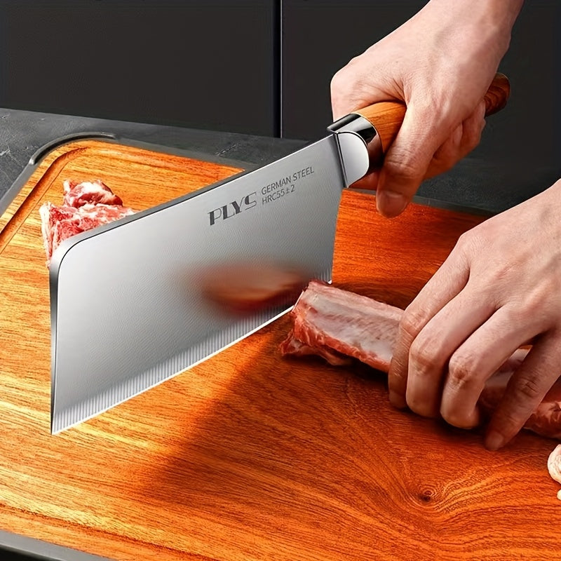 High Quality Stainless Steel Knife Kitchen Utensil Set, Multifunctional Chef Knife, Fruit Knife, Japanese Chef Knife, Meat Cutting Knife, Bread Knife, Cooking Chef Knife Set, Suitable for Restaurants, Family Travel, Outdoor C