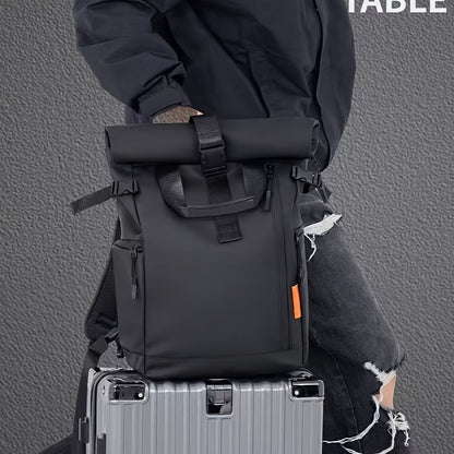 Business Backpack for Men - Large Capacity Laptop Bag with Adjustable Straps, Tablet Compartment & Mesh Bottom Pocket, Durable Oxford, Ideal for College, Work & Travel, College Laptop Bag | Professional Look | Durable Backpac