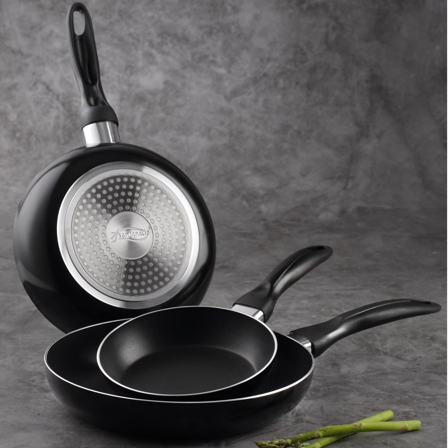 8-Piece Set + 3 Pans