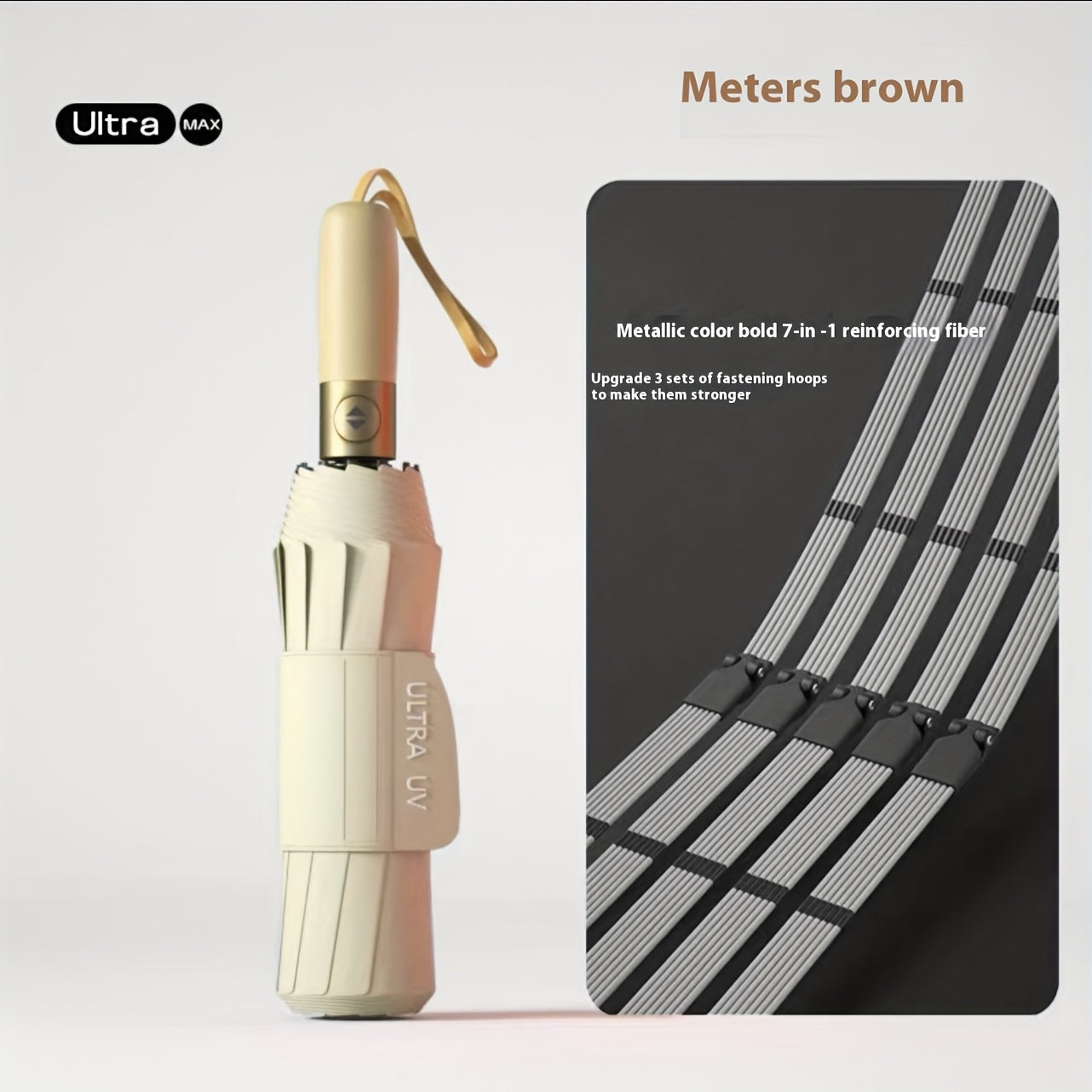 Guarda-chuva resistente com abertura/fecho automático, 12 varetas, pega em madeira maciça (bétula/faia) - Ampla cobertura, resistente ao vento e dobrável, ideal para homens, negócios e viagens - Cor sólida (bordô/preto/azul-marinho)