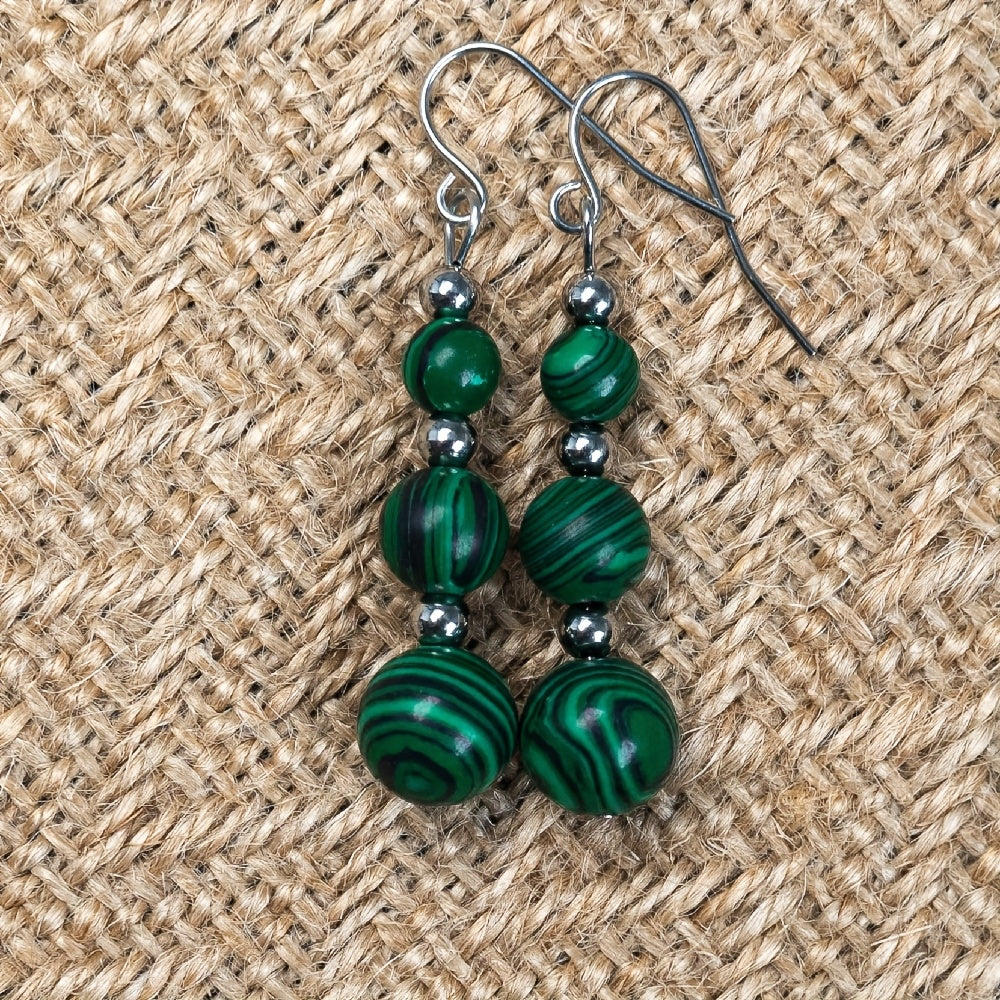 1Pair Handmade Natural Stone Earrings,Tiger Eye Bead Earrings,Aventurine Earrings,Carnelian Earrings for Women in Bohemian Style, Valentine's Day Gift