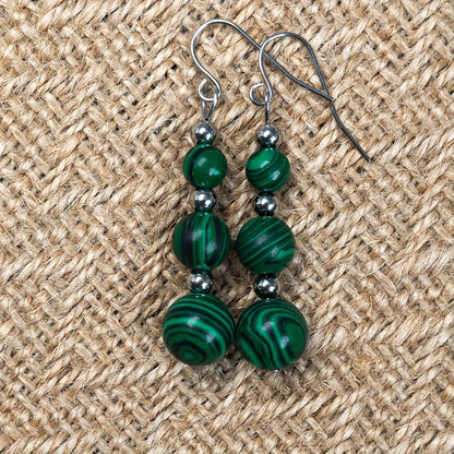 1Pair Handmade Natural Stone Earrings,Tiger Eye Bead Earrings,Aventurine Earrings,Carnelian Earrings for Women in Bohemian Style, Valentine's Day Gift