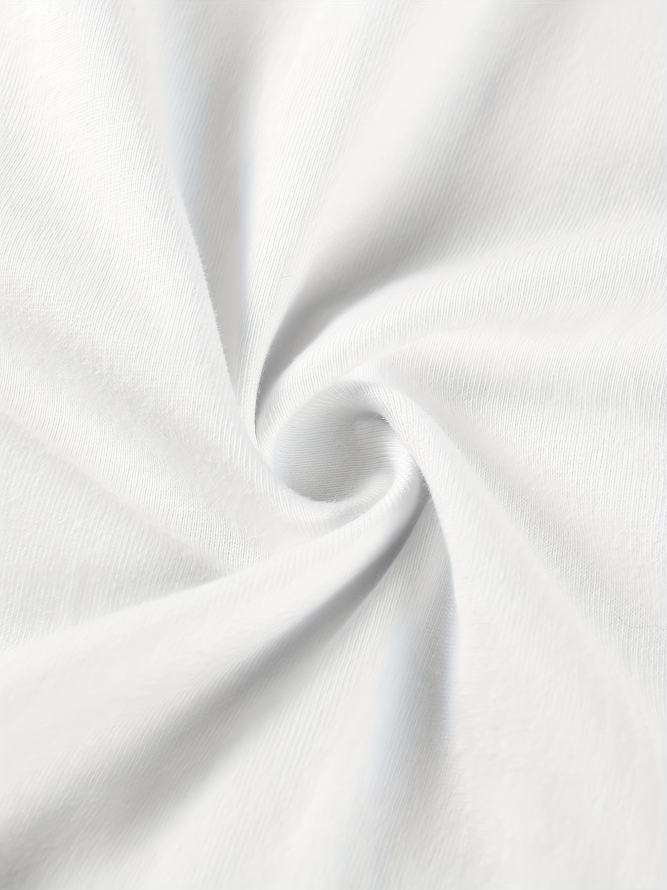 T-shirt infantil de cor sólida, blusa casual de manga curta, t-shirt infantil para o verão.