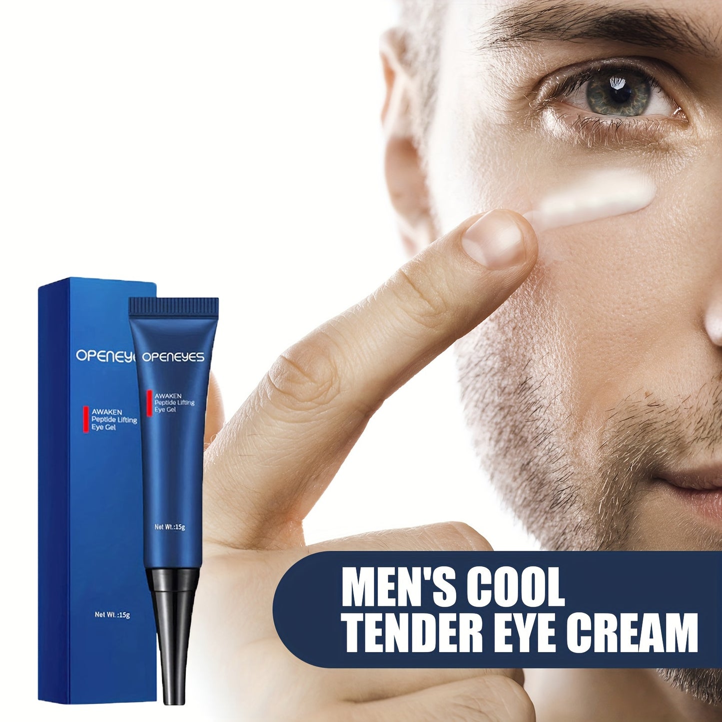 Men's Eye Cream - Moisturizing And Nourishing Eye Skin - Restore Youthful Vitality And Comfort !