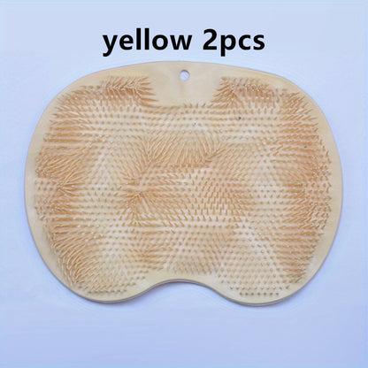 1pc Bath Exfoliating Pad, Bathroom Washing Pad, Shower Foot Scrubber Mat, Shower Cleaning Tools