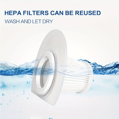 7pcs High-Power Cordless Vacuum Cleaner Set, Dual-Use for Home and Car, Strong Suction for Dust Removal and Interior Cleaning, Multi-Scene Use, Multi-Scene Vacuuming, Home And Car Cleaning, Portable Suction Cleaner, Cordless