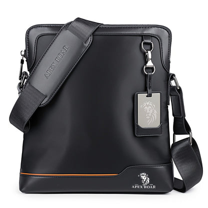 Men'S Crossbody Bag with Tablet Compartment - Messenger Bag, Passport Holder & Adjustable Strap - Sleek Royal Blue - Durable Everyday Carry for Travel, Gym, Commute - Perfect Gift for Men (Halloween, Christmas) - Compatible w