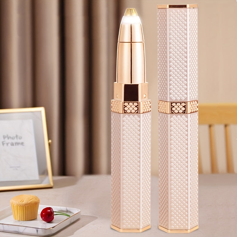 Rechargeable Women's Hair Trimmer with 4 Heads for Face, Eyebrows, Nose, and Body - Effortlessly Remove Unwanted Hair with Precision and Comfort