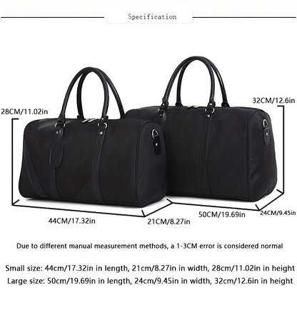 2 Color Options for Travel Bag Men's Tote Business Large Capacity Short Trip Luggage Pack Women's Single Shoulder Gym Bag Crossbody