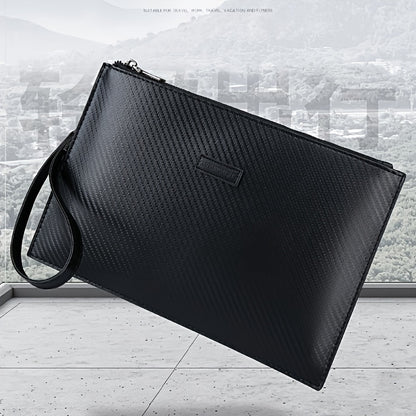 Stylish Black Synthetic Wallet Clutch with Golden-Tone Hardware - Compact Everyday Carry for Men & Women, Durable & Versatile Design for Daily Commute, Work, or Casual Outings, Everyday Wallet | Minimalist Wallet | Synthetic