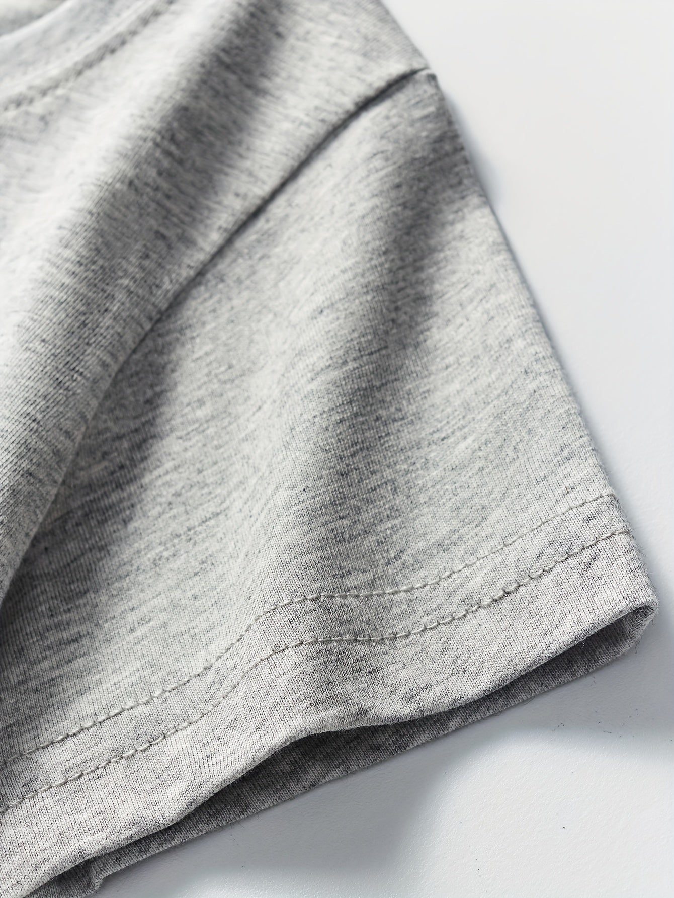 Boys' Cotton Short Sleeve T-Shirt with Cartoon Excavator Print, Breathable Summer Trend