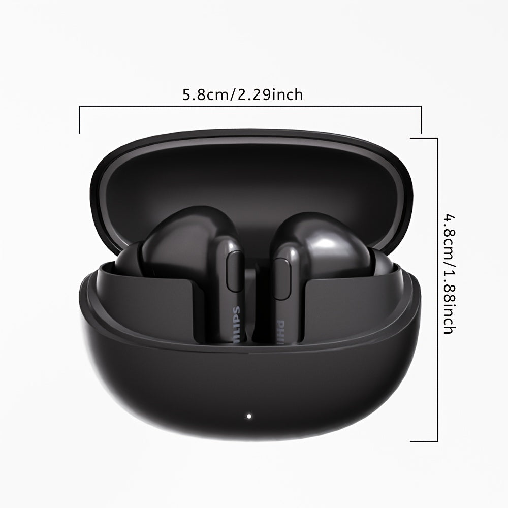 2025 New Philips Wireless Earbuds | Wireless Stereo, newly updated V6.0, Long Standby, Noise-Canceling, Comfortable Wear | Universal Fit, Latest Model