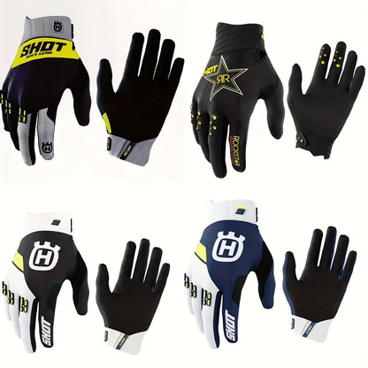 2023 New Full Finger Outdoor Sports Cycling Motorcycle Racing Riding Gloves