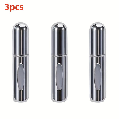 For Mini Portable Refillable Perfume Atomizer - Aluminum Mist Spray Bottle for Travel, Multi-Color Options, Fragrance-Free (Bubble-Free), Refillable Perfume Bottle|Compact Design|Aluminum Atomizer, Perfume Bottl