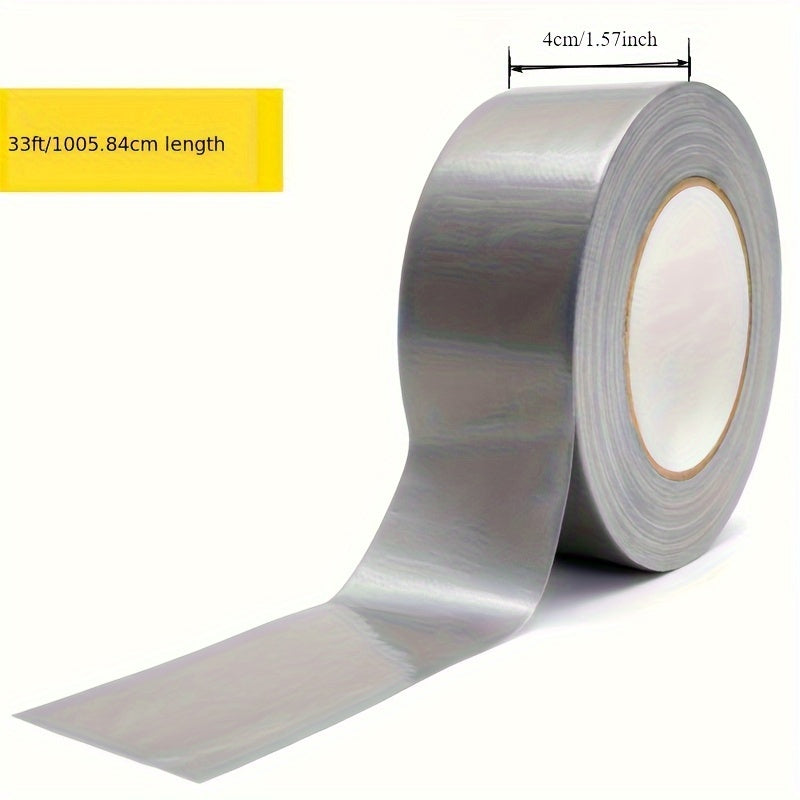 2roll Heavy-Duty Waterproof PVC Duct Tape - 10 Mil, Professional-Grade, Ideal for Multi-Purpose Repairs in Auto Shops, Restaurants &amp; Hotels (40mm X 10m)